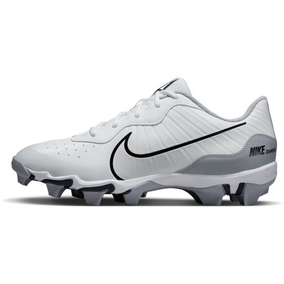 Nike Mens Alpha Huarache Keystone Low Rubber Baseball Cleats DJ6524-100 Size 7.5 - Picture 2 of 13